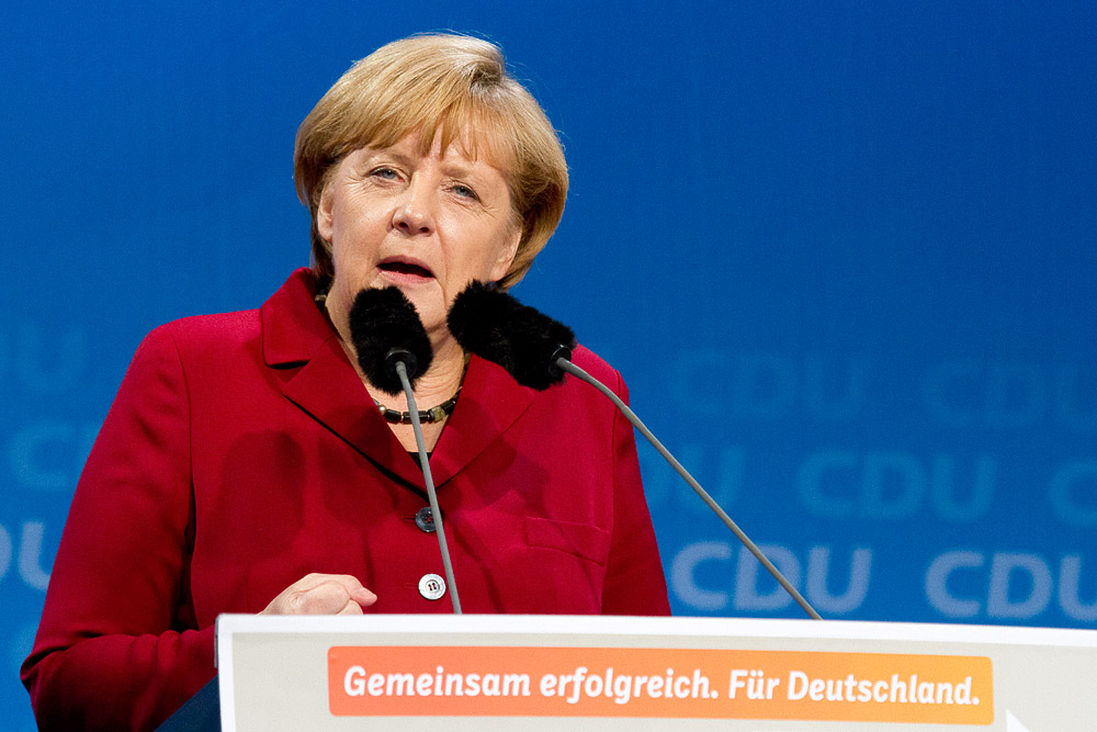 Angela Merkel Bundestagswahlkampf 2013